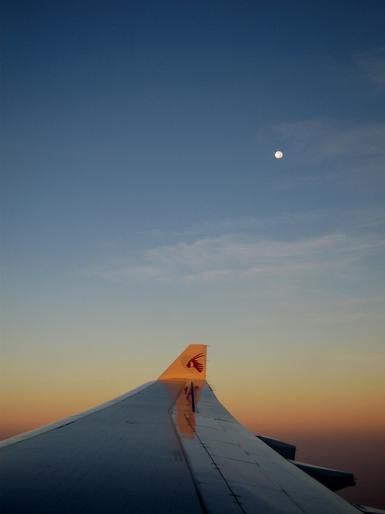 Flug nach Bangkok