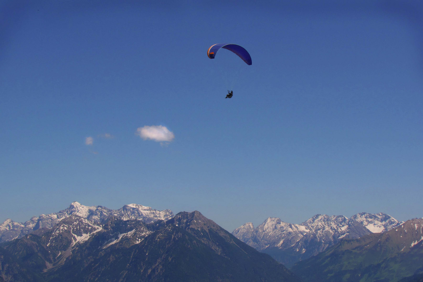 Flug über Allgäuer Alpen