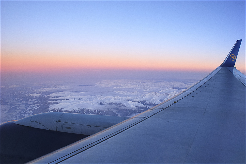 Flug über das Tiroler Inntal ...