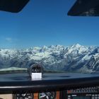 Flug über den Alpen