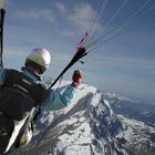 Flug über den alpstein