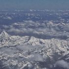 Flug über den Himalaya bearbeitet