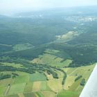 Flug über den Odenwald