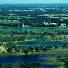 Flug über den Okavango - 1992 - (2)