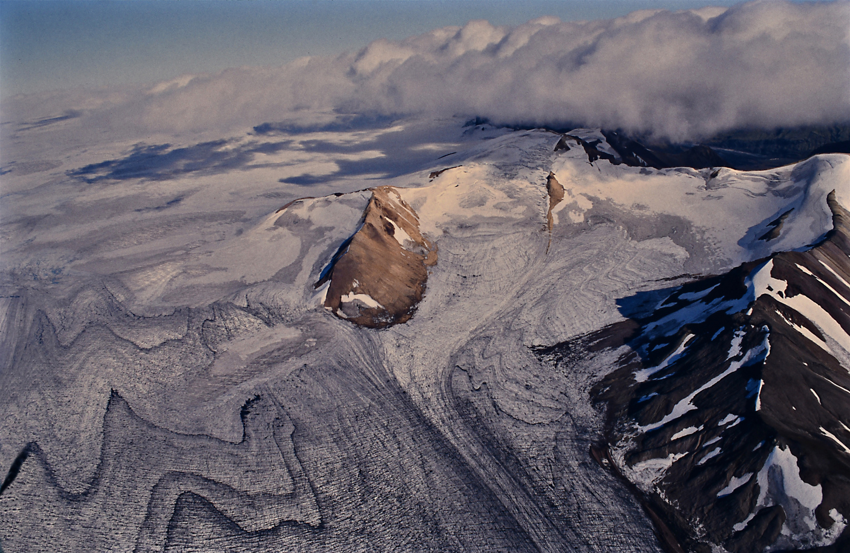 Flug über den Vatnajjökull 01