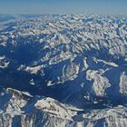 Flug über die Alpen......