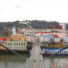 Flug über die Hängebrücke