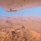 Flug über die Namib