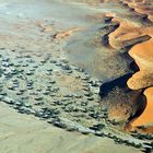 Flug über die Namib