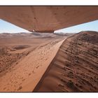 Flug über die Namib