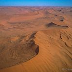 Flug über die Namib 