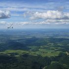 Flug über die Schwäbische Alb