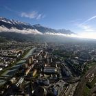 flug über innsbruck