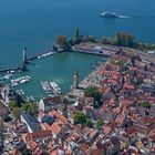 Flug über Lindau mit der Zeppelin NT Edd und Edda