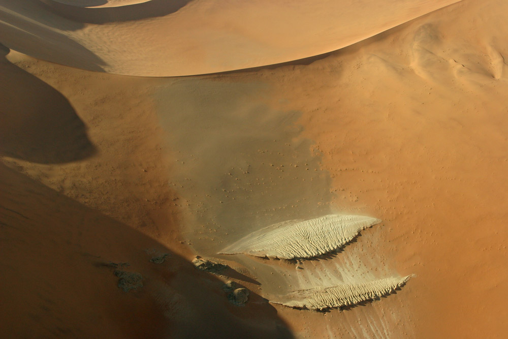 Flug über Namib