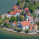 Flug über Wasserburg Bodensee mit dem Zeppelin NT Edd und Edda