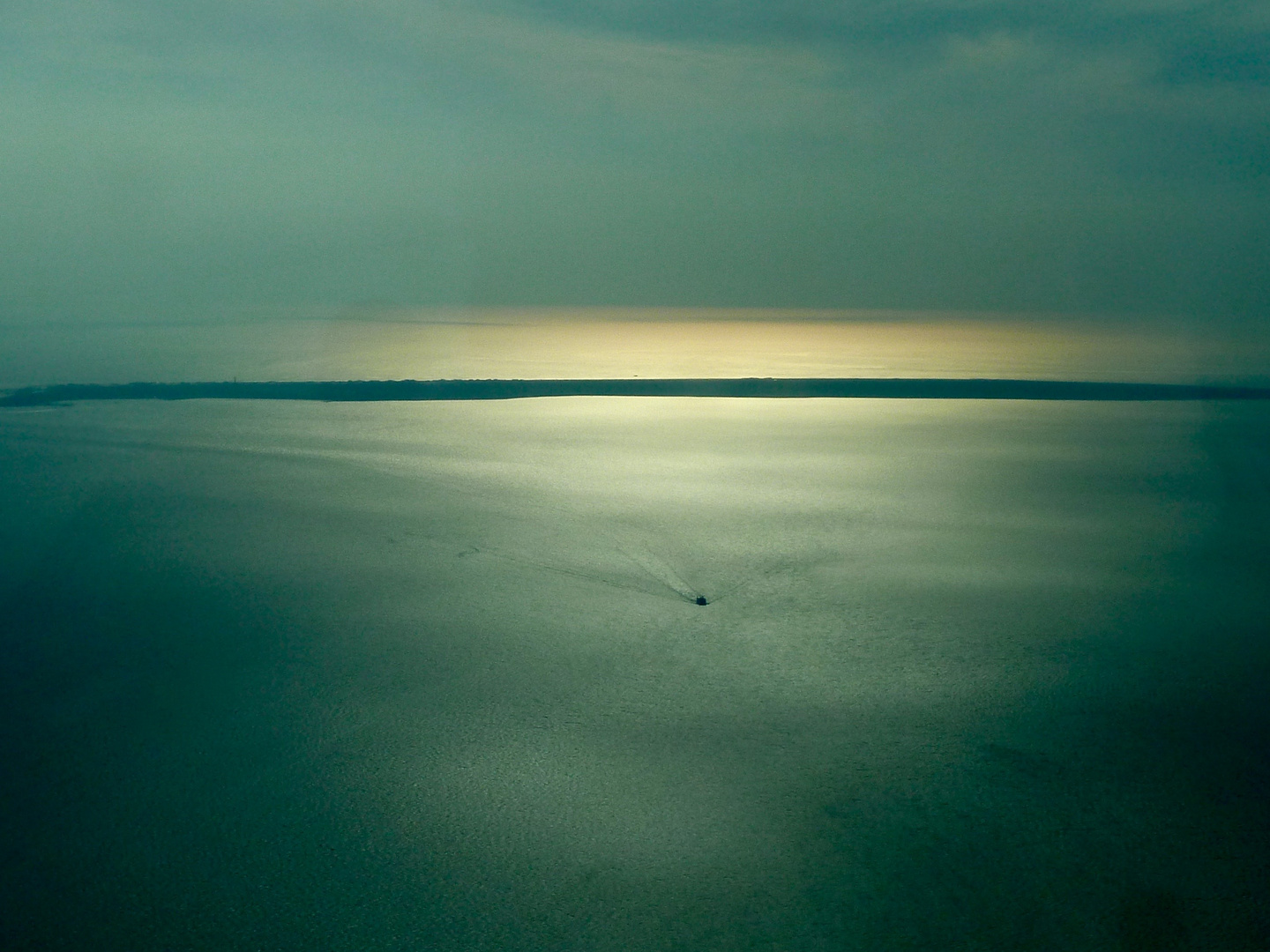 Flug übers Wattenmeer I