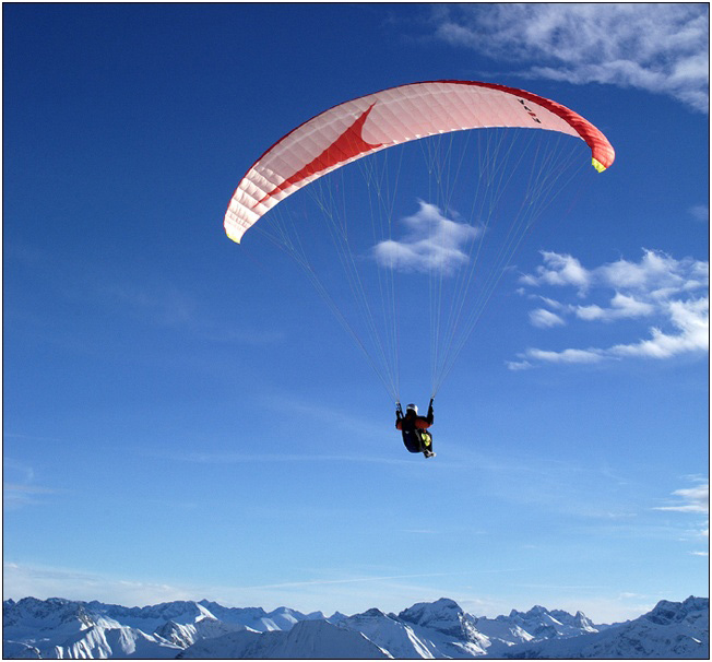 Flug vom Diedamskopf