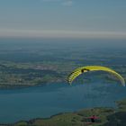 Flug vom Tegelberg in Richtung Forggensee