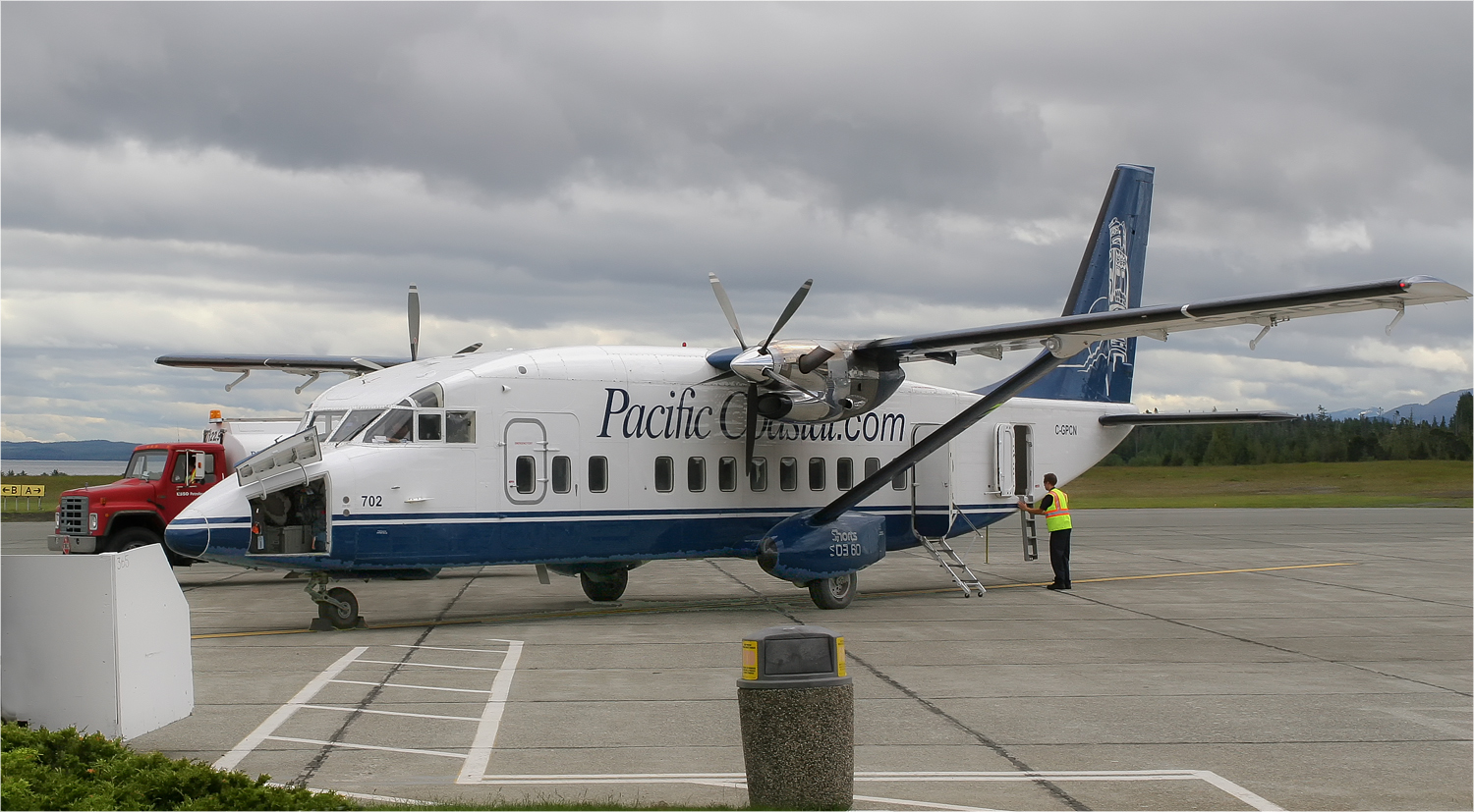 Flug von Port Hardy nach Prince Rupert