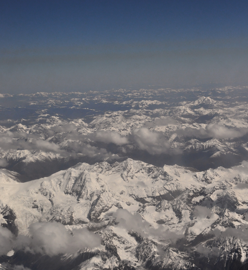 Flug von Zhongdian nach Lhasa