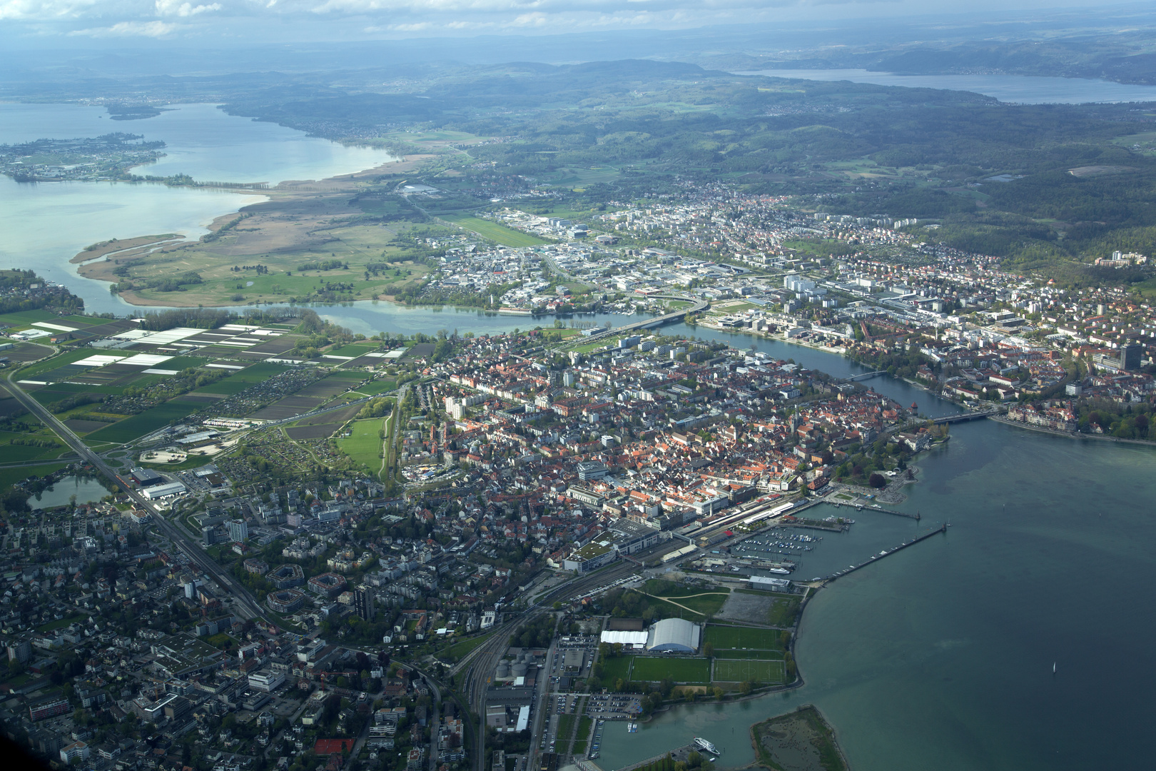 Flug Zürich-Säntis-Bodensee-Konstanz