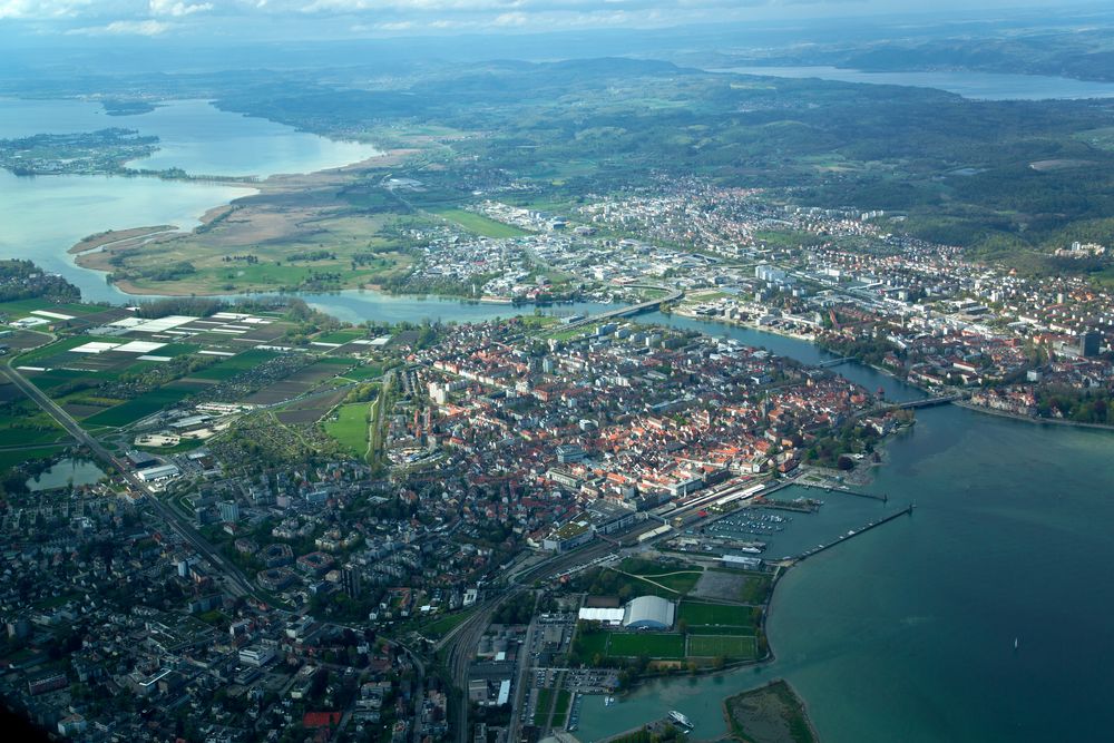 Flug Zürich-Säntis-Bodensee-Konstanz