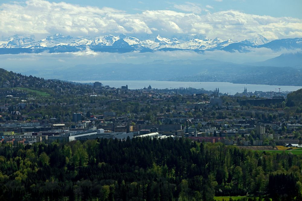 Flug Zürich-Säntis-Bodensee-Konstanz 