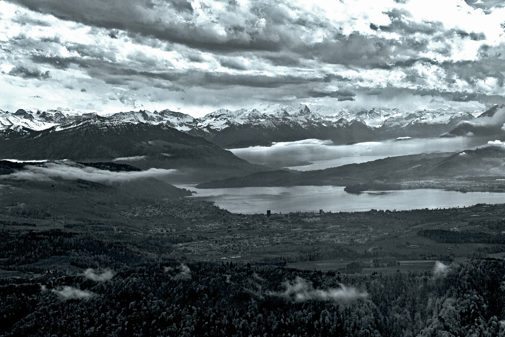 Flug Zürich-Säntis-Bodensee-Konstanz