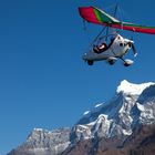 Flug zum Annapurna