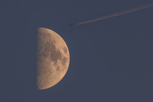 Flug zum Mond