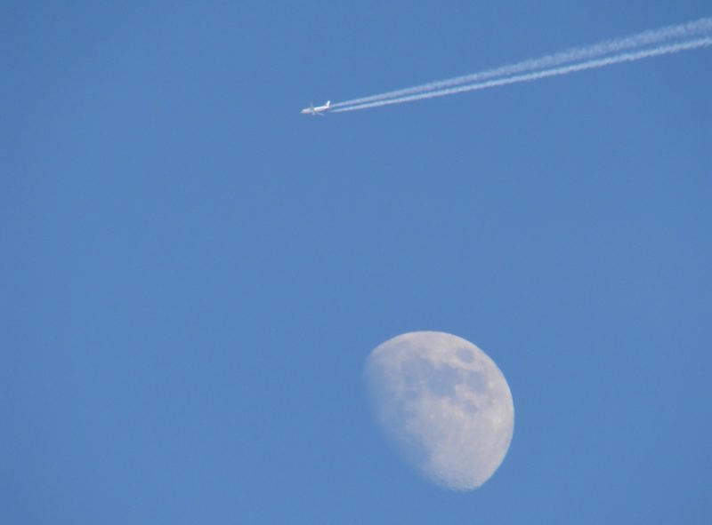 Flug zum Mond