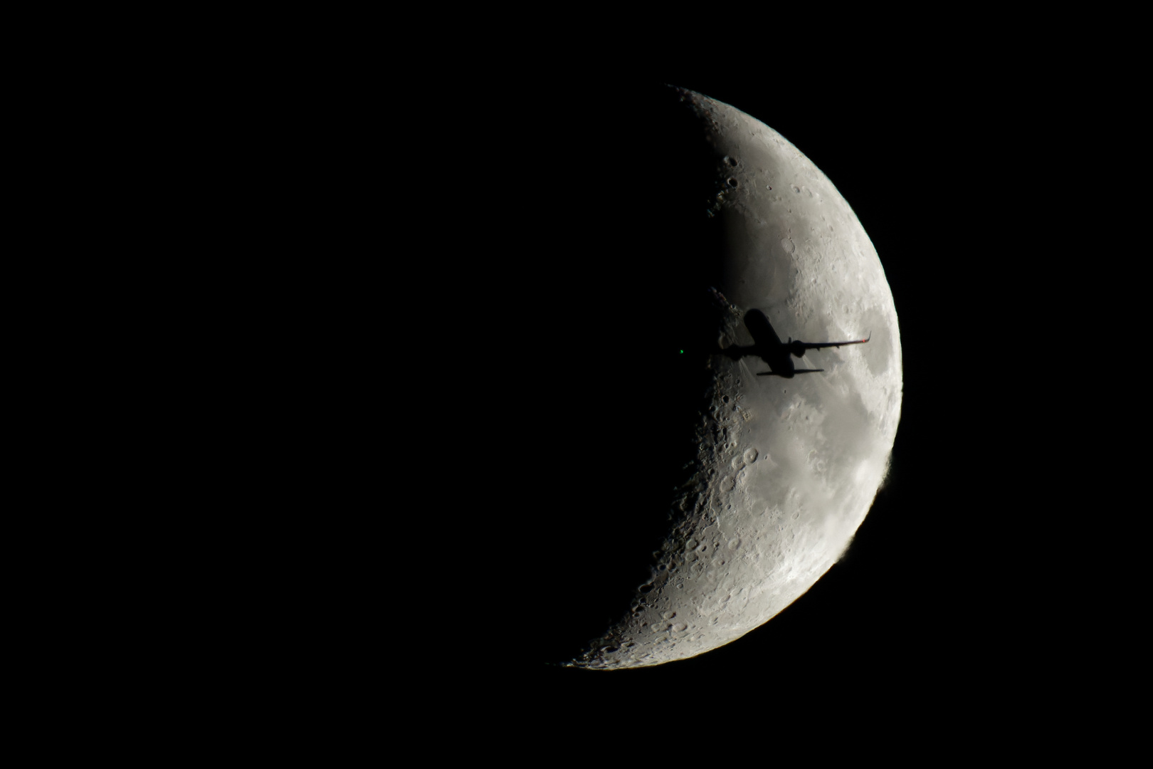 Flug zum Mond