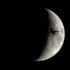 Flug zum Mond