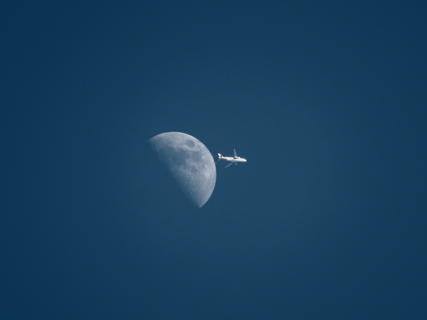 Flug zum Mond 