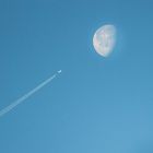 Flug zum Mond