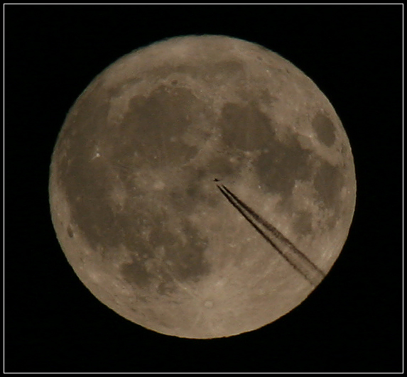 Flug zum Mond