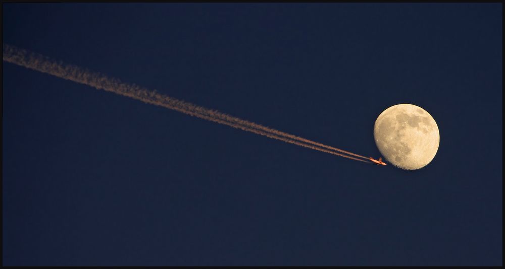 Flug zum Mond 