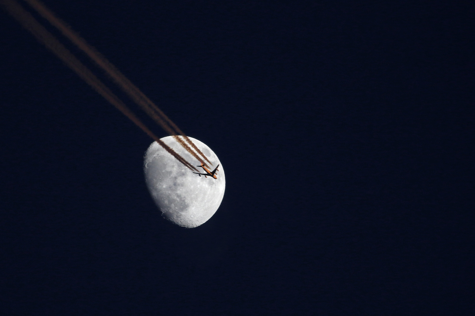 Flug zum Mond