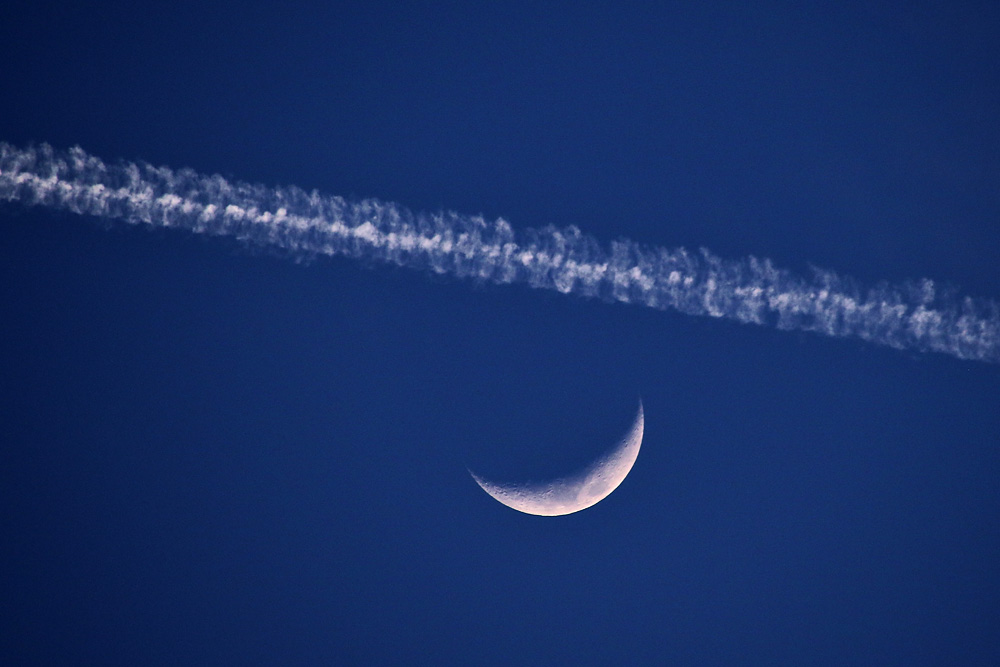 Flug zum Mond....vorbei ist vorbei.....