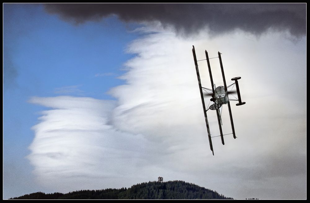 Flug zum Tremmelberg