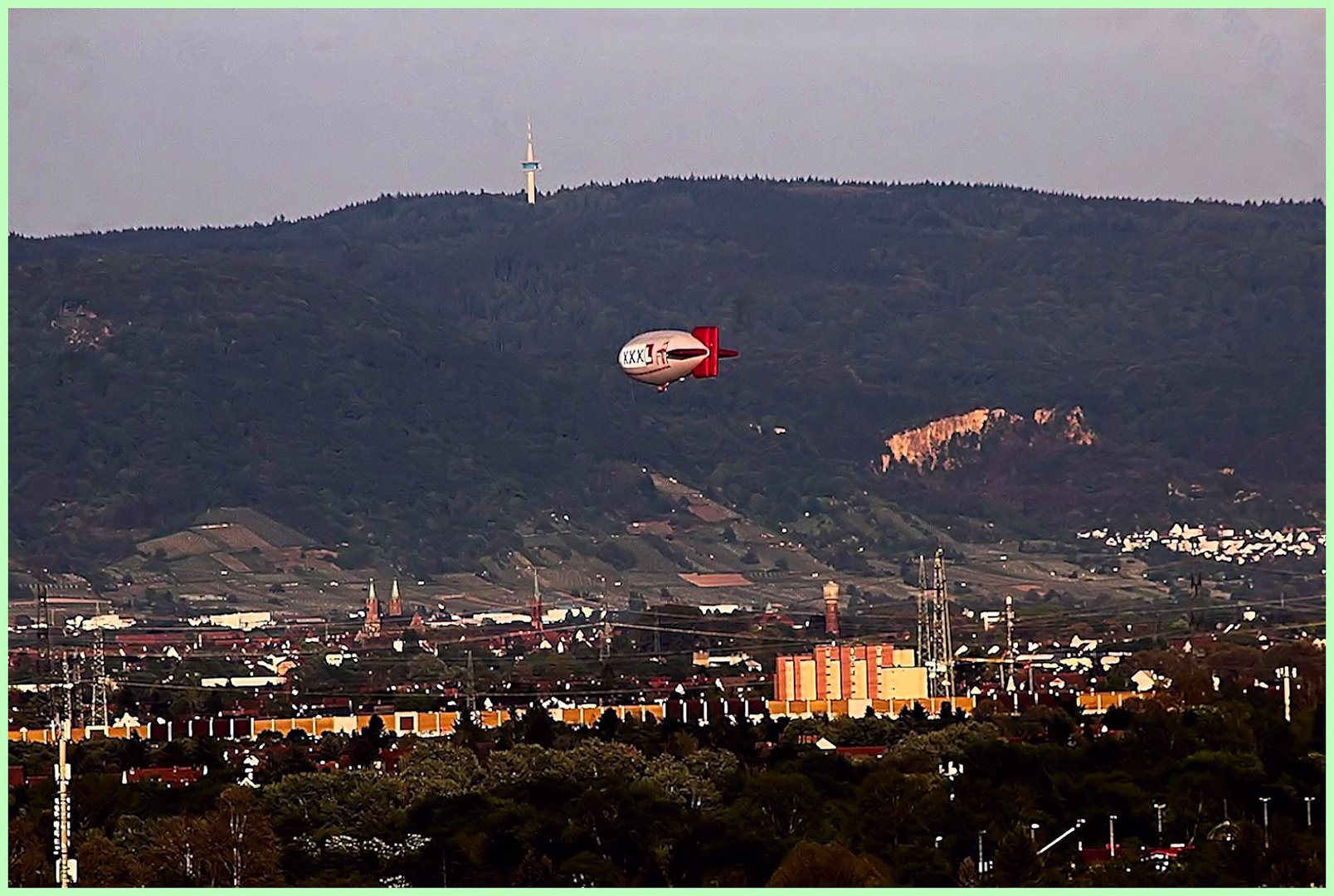 Flug zum Weißen Stein 