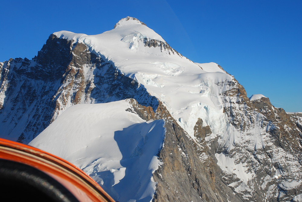 Flug zur Jungfrau