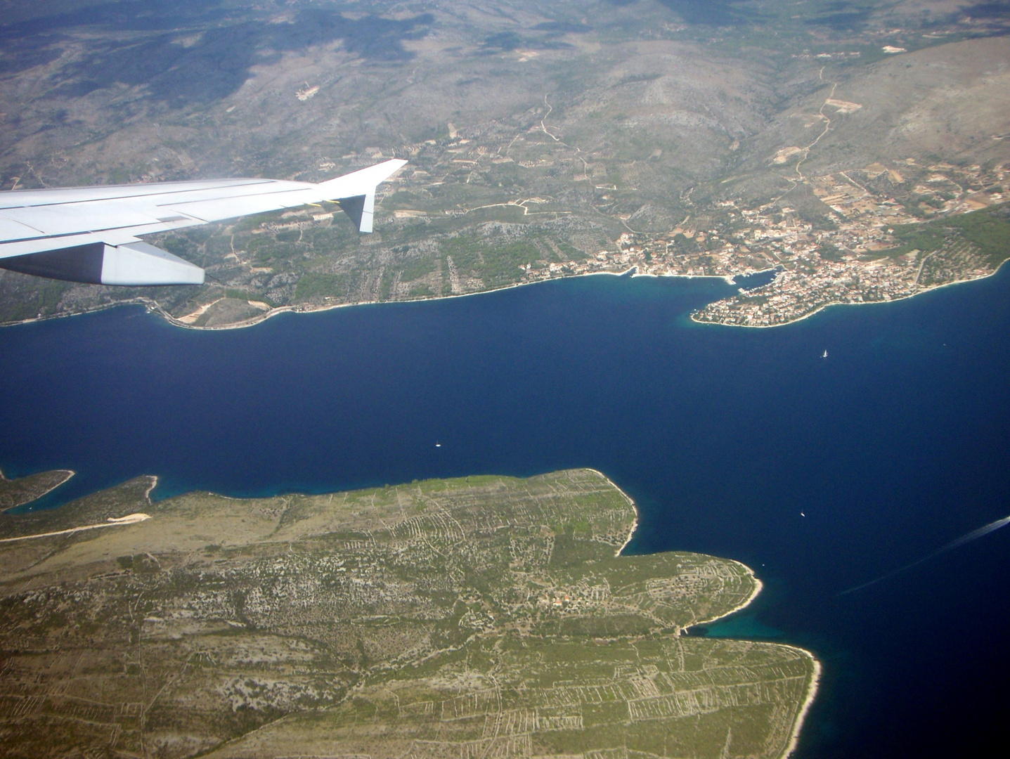 flug zurück aus kroatien..06