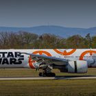 Fluggesellschaft ANA mit Star Wars Lackierung