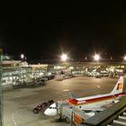 Flughafen am Abend