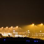 Flughafen bei Nacht