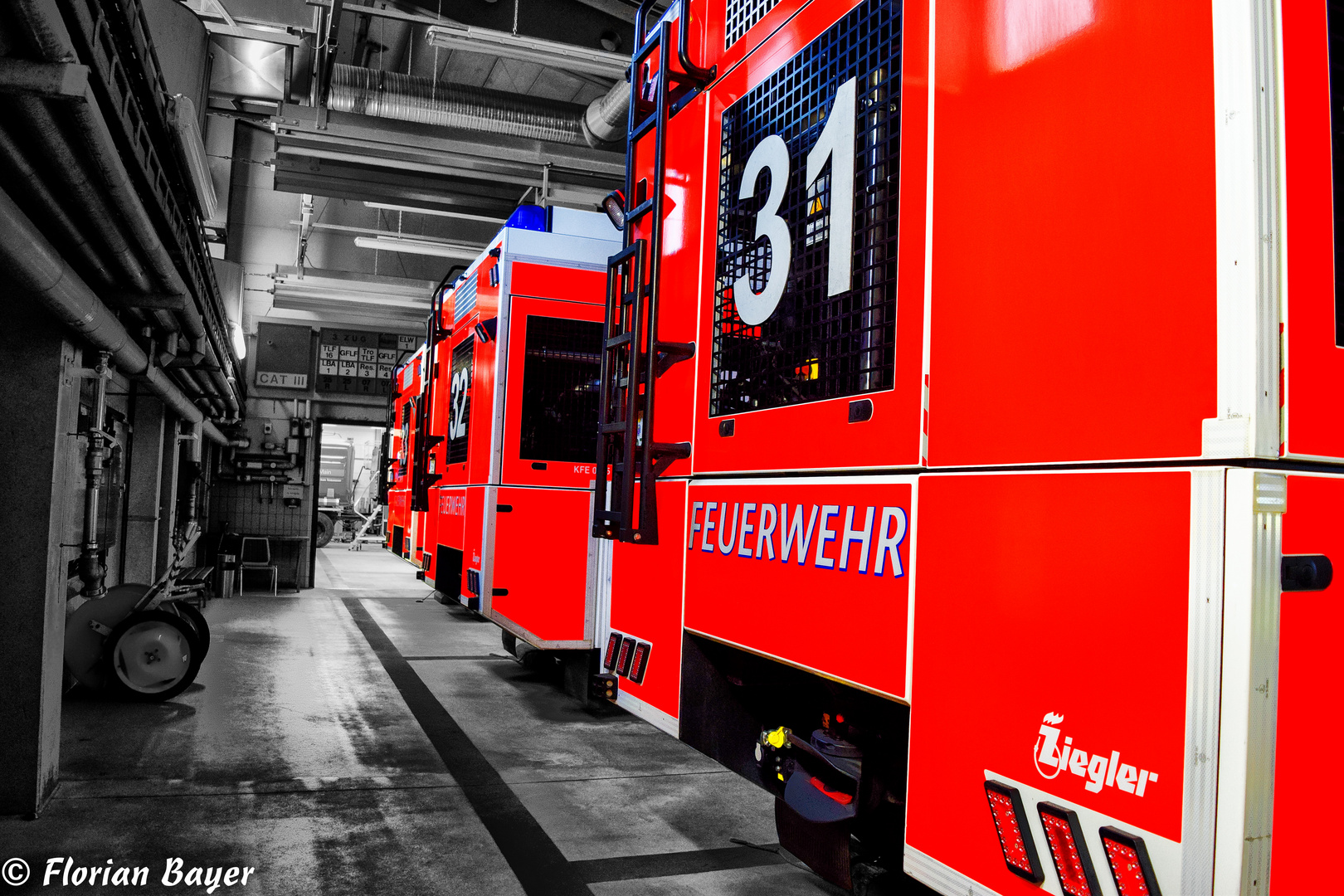 Flughafen Feuerwehr Frankfurt FLF