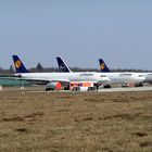 Flughafen Frankfurt - Landebahn - Corona -2-