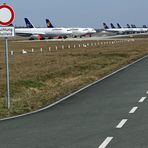 Flughafen Frankfurt - Landebahn - Corona -3-